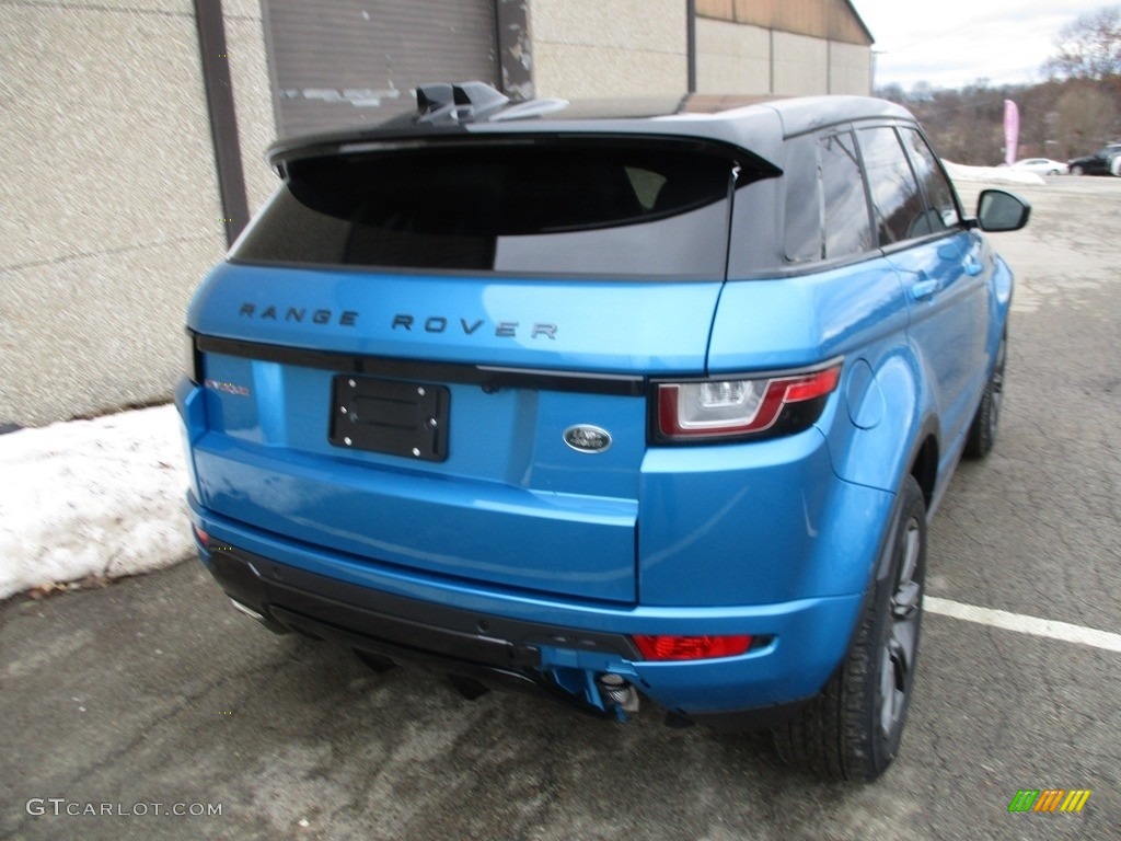 2018 Range Rover Evoque Landmark Edition - Moraine Blue Metallic / Ebony photo #3
