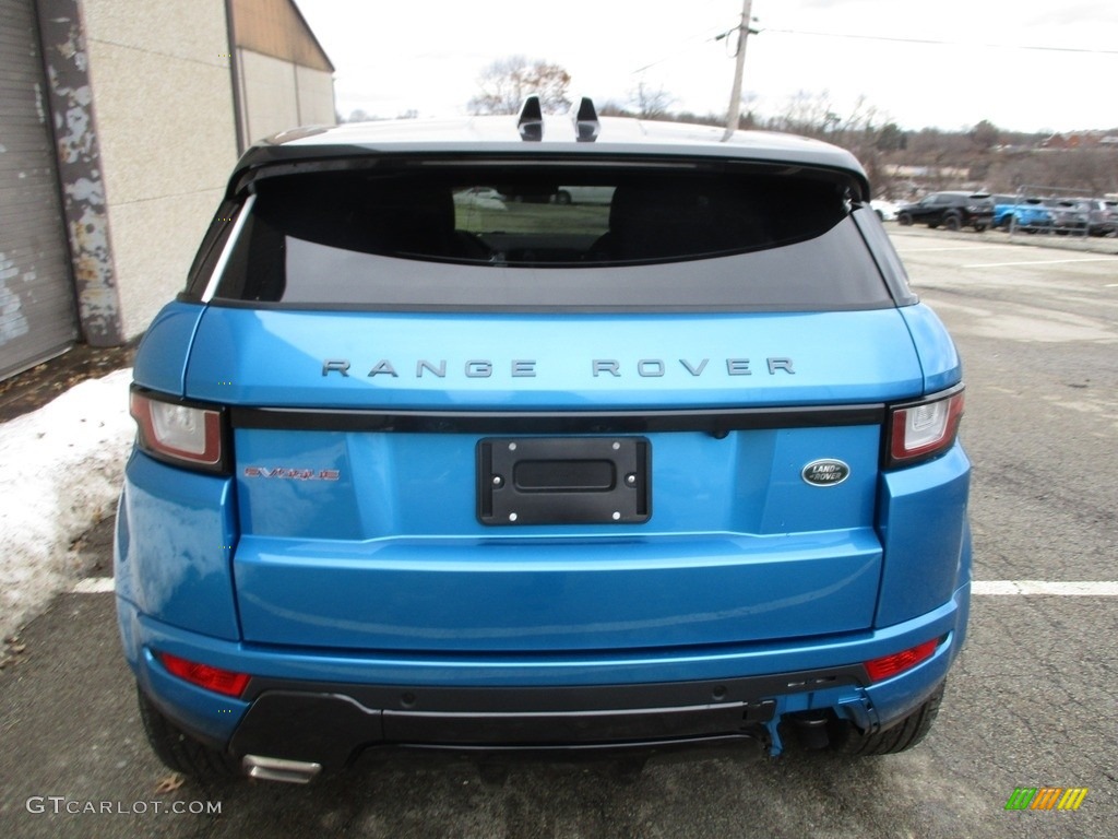 2018 Range Rover Evoque Landmark Edition - Moraine Blue Metallic / Ebony photo #4