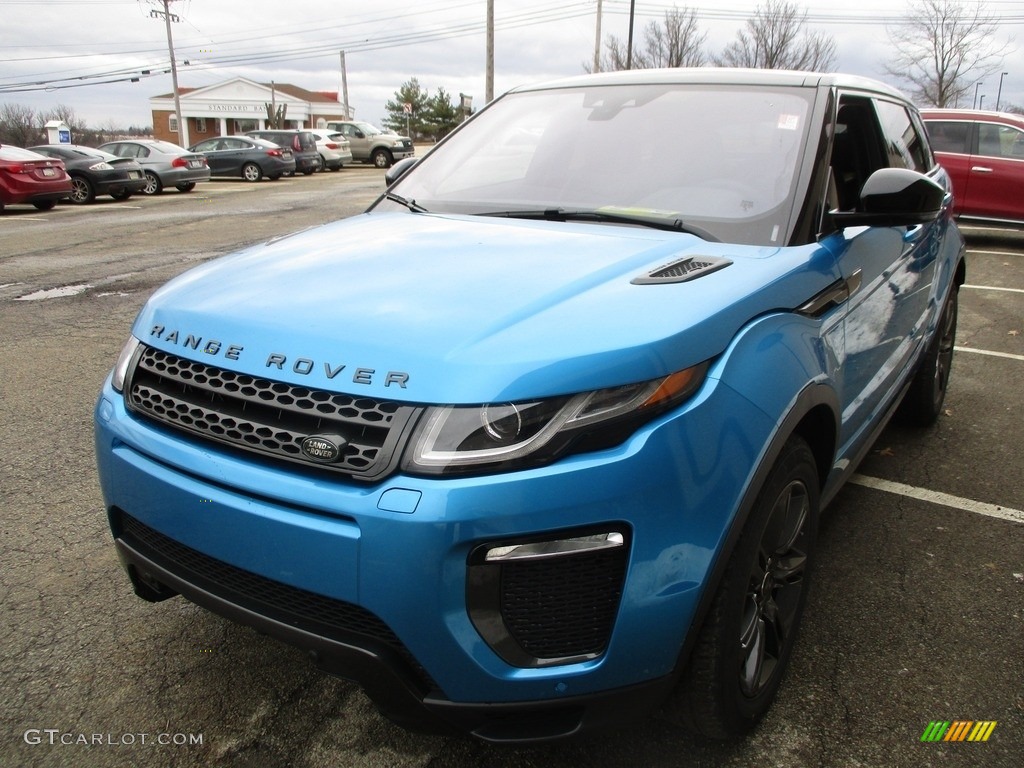 2018 Range Rover Evoque Landmark Edition - Moraine Blue Metallic / Ebony photo #7