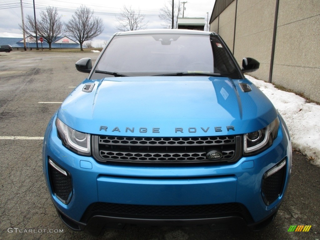 2018 Range Rover Evoque Landmark Edition - Moraine Blue Metallic / Ebony photo #8