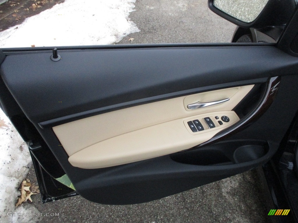 2018 3 Series 320i xDrive Sedan - Jet Black / Venetian Beige photo #10