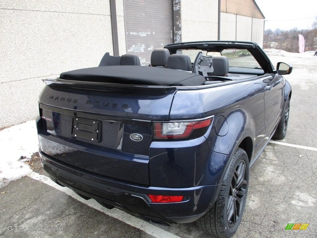 2018 Range Rover Evoque Convertible HSE Dynamic - Loire Blue / Ebony/Vintage Tan photo #4