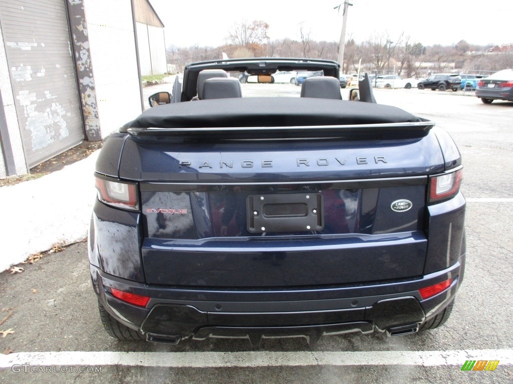 2018 Range Rover Evoque Convertible HSE Dynamic - Loire Blue / Ebony/Vintage Tan photo #5