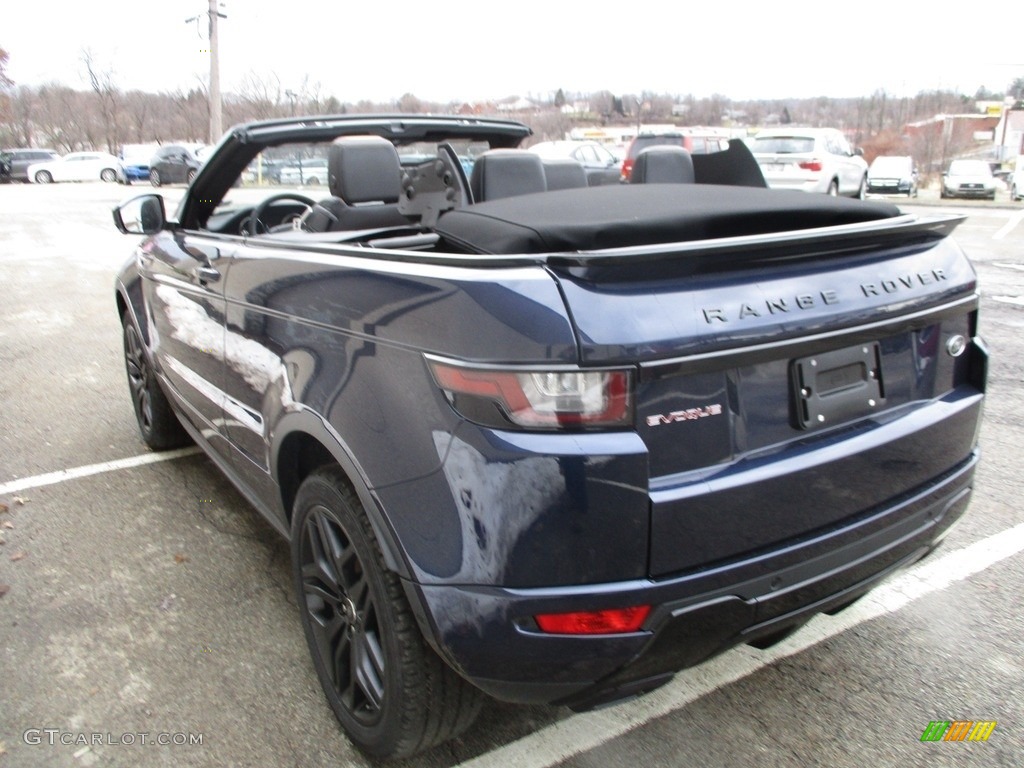2018 Range Rover Evoque Convertible HSE Dynamic - Loire Blue / Ebony/Vintage Tan photo #6