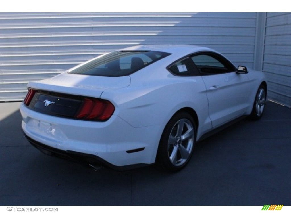 2018 Mustang EcoBoost Fastback - Oxford White / Ebony photo #8