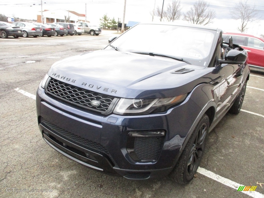 2018 Range Rover Evoque Convertible HSE Dynamic - Loire Blue / Ebony/Vintage Tan photo #8