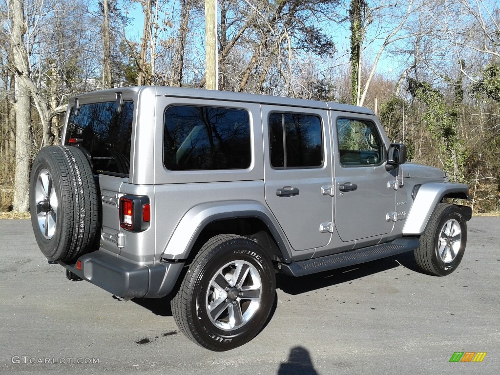2018 Billet Silver Metallic Jeep Wrangler Unlimited Sahara 4x4