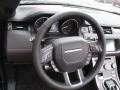 2018 Land Rover Range Rover Evoque Ebony/Vintage Tan Interior Steering Wheel Photo