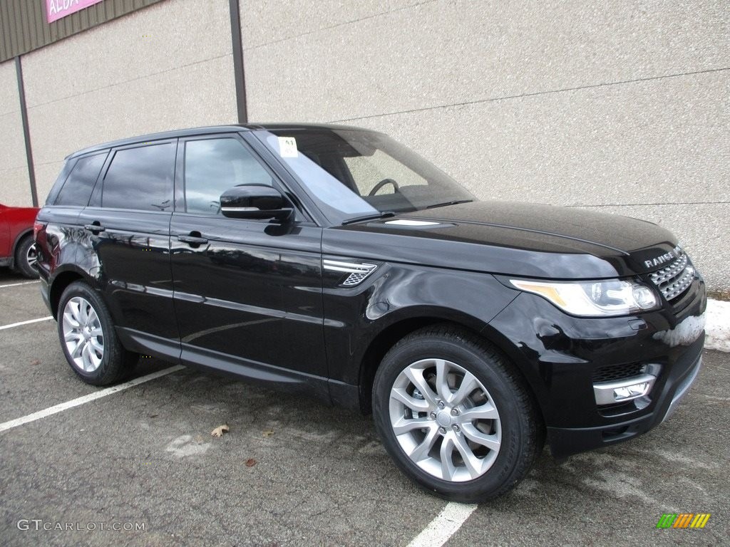 2017 Range Rover Sport HSE - Santorini Black / Ebony/Ebony photo #1