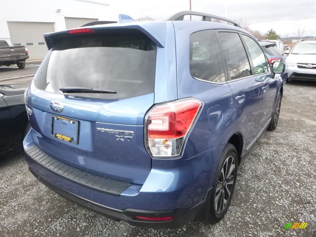 2018 Forester 2.0XT Touring - Quartz Blue Pearl / Black photo #4