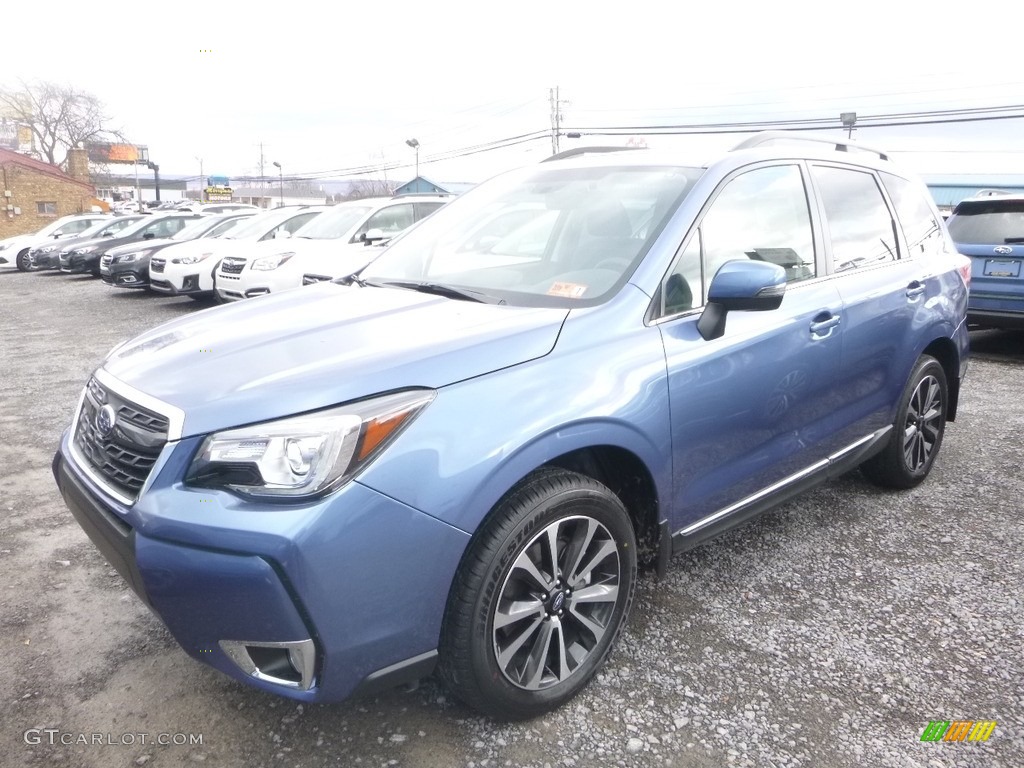 Quartz Blue Pearl 2018 Subaru Forester 2.0XT Touring Exterior Photo #125034589