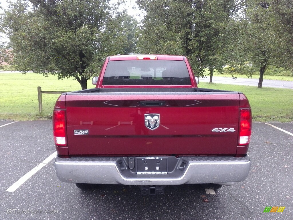 2017 1500 Tradesman Quad Cab 4x4 - Delmonico Red Pearl / Black/Diesel Gray photo #7