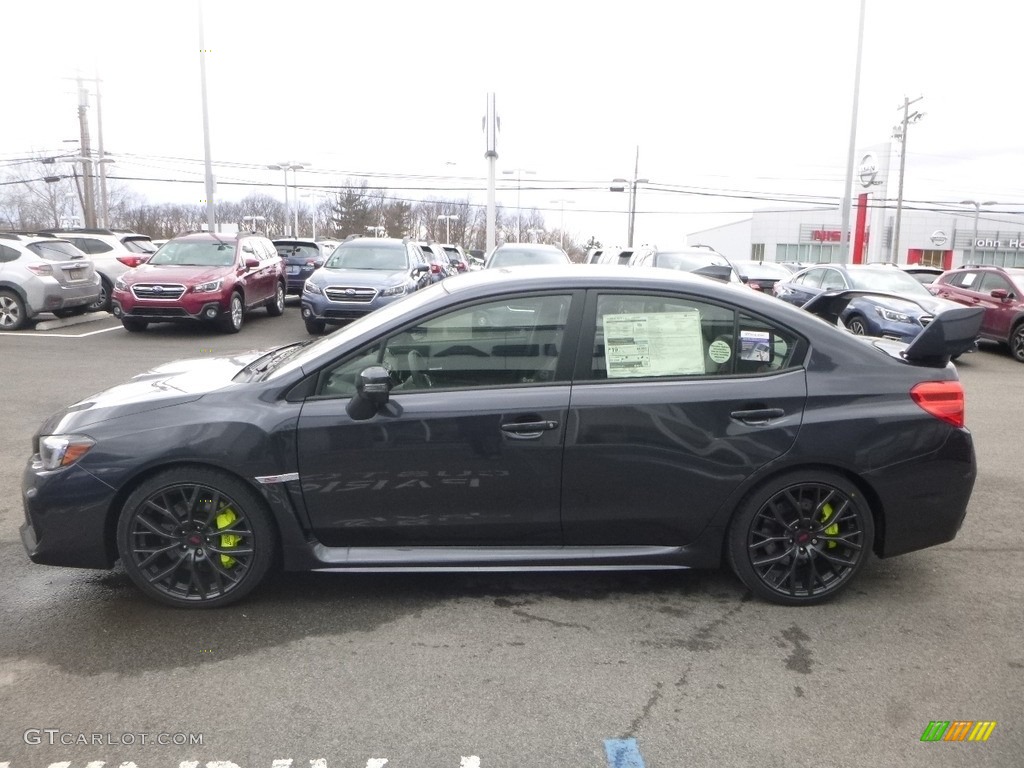 Dark Gray Metallic 2018 Subaru WRX STI Exterior Photo #125039146