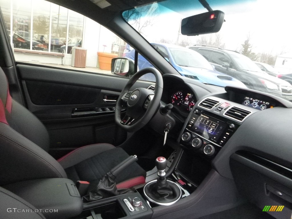 2018 WRX STI - Dark Gray Metallic / Carbon Black photo #11