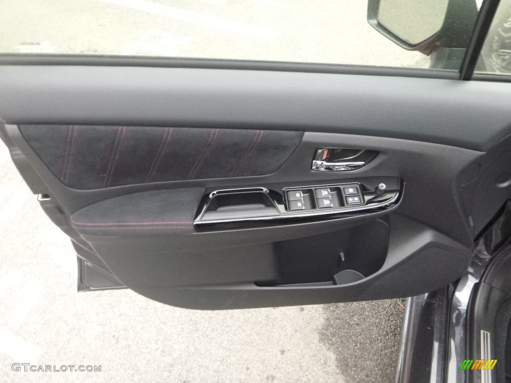 2018 WRX STI - Dark Gray Metallic / Carbon Black photo #13