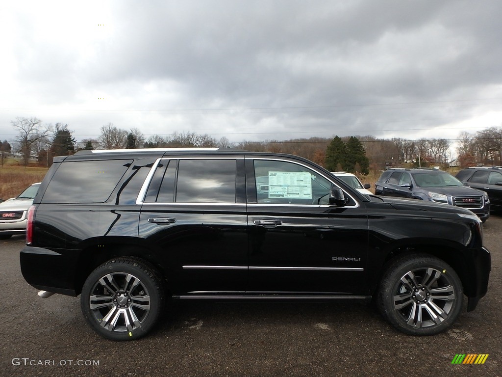 Onyx Black 2018 GMC Yukon Denali 4WD Exterior Photo #125039401