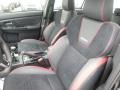 Carbon Black Front Seat Photo for 2018 Subaru WRX #125039782