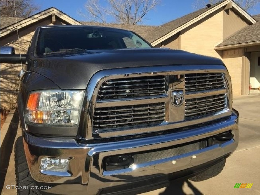 2012 Ram 2500 HD Laramie Mega Cab 4x4 - Mineral Gray Metallic / Dark Slate photo #12