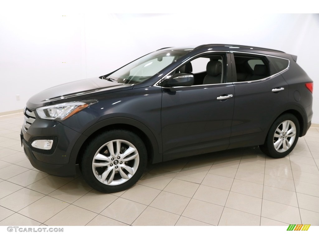 2013 Santa Fe Sport 2.0T - Marlin Blue / Gray photo #3