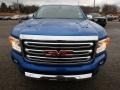 2018 Marine Blue Metallic GMC Canyon SLT Crew Cab 4x4  photo #2