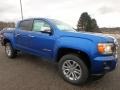 2018 Marine Blue Metallic GMC Canyon SLT Crew Cab 4x4  photo #3