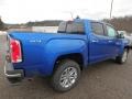 2018 Marine Blue Metallic GMC Canyon SLT Crew Cab 4x4  photo #5