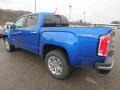 2018 Marine Blue Metallic GMC Canyon SLT Crew Cab 4x4  photo #7