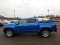 2018 Marine Blue Metallic GMC Canyon SLT Crew Cab 4x4  photo #8