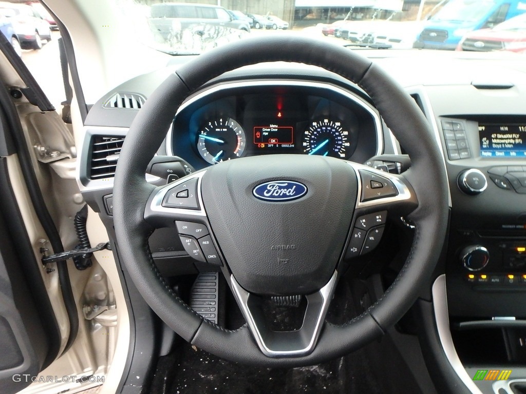 2018 Edge SEL AWD - White Gold / Ebony photo #17