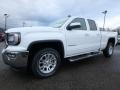 2018 Summit White GMC Sierra 1500 SLE Double Cab 4WD  photo #1