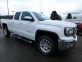 2018 Summit White GMC Sierra 1500 SLE Double Cab 4WD  photo #3