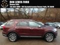 2018 Burgundy Velvet Ford Explorer Platinum 4WD  photo #1
