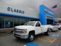 Summit White 2018 Chevrolet Silverado 3500HD Work Truck Regular Cab 4x4