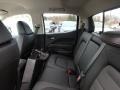 2018 GMC Canyon Jet Black/­Cobalt Red Interior Rear Seat Photo