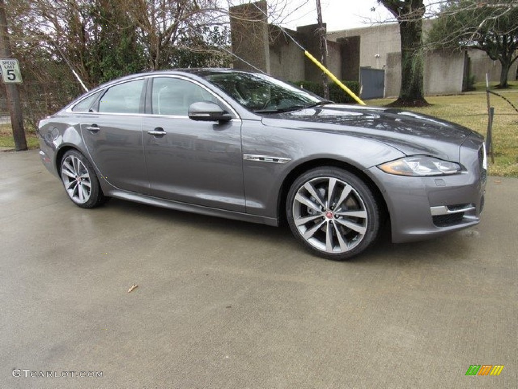 2018 XJ R-Sport - Corris Grey Metallic / Ebony photo #1