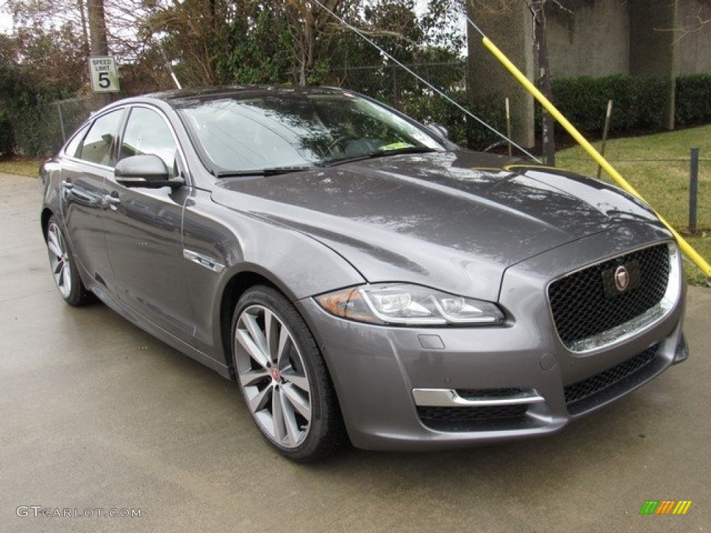 2018 XJ R-Sport - Corris Grey Metallic / Ebony photo #2
