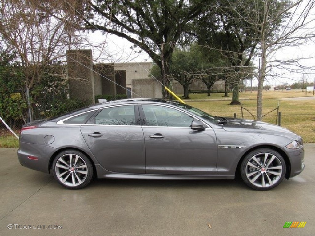 2018 XJ R-Sport - Corris Grey Metallic / Ebony photo #6