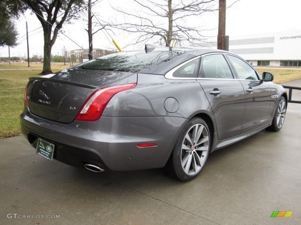 2018 XJ R-Sport - Corris Grey Metallic / Ebony photo #7