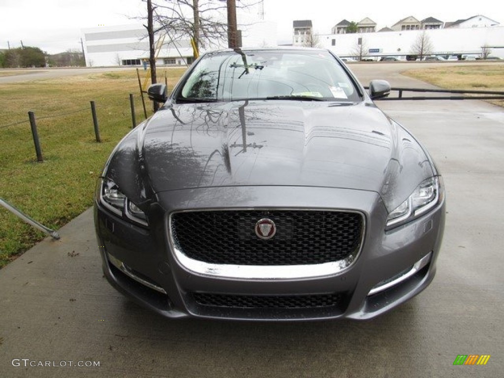 2018 XJ R-Sport - Corris Grey Metallic / Ebony photo #9