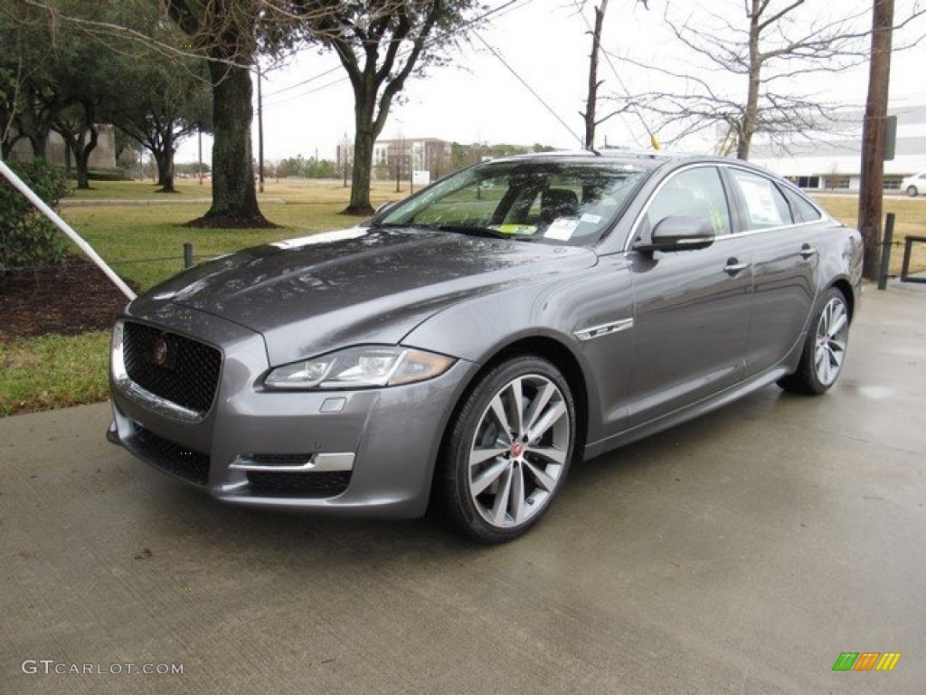 2018 XJ R-Sport - Corris Grey Metallic / Ebony photo #10