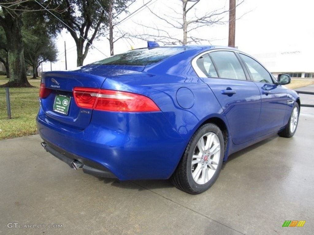 2017 XE 25t Premium - Caesium Blue / Jet photo #7