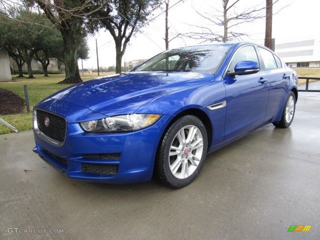 2017 XE 25t Premium - Caesium Blue / Jet photo #10