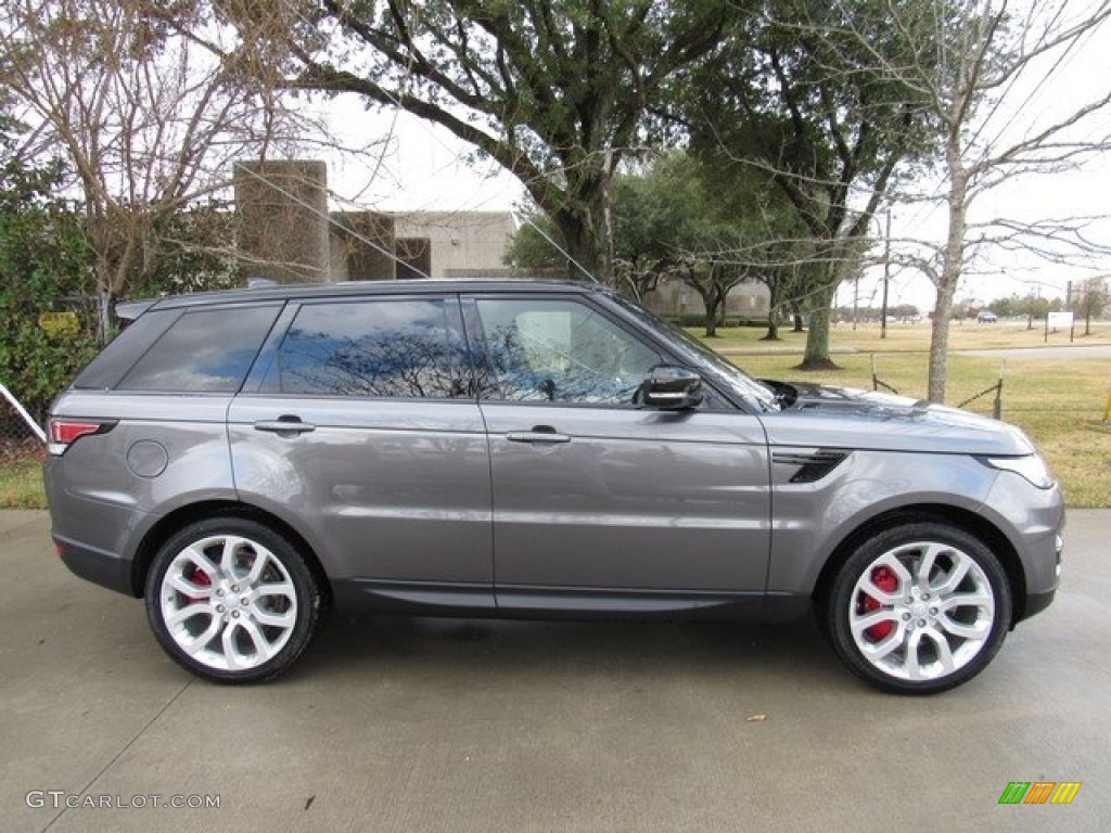 2017 Range Rover Sport Supercharged - Corris Grey / Ebony/Ebony photo #6