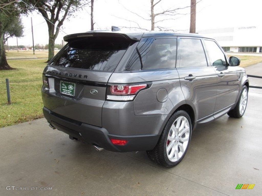 2017 Range Rover Sport Supercharged - Corris Grey / Ebony/Ebony photo #7