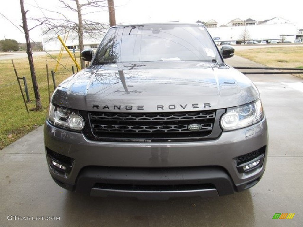 2017 Range Rover Sport Supercharged - Corris Grey / Ebony/Ebony photo #9