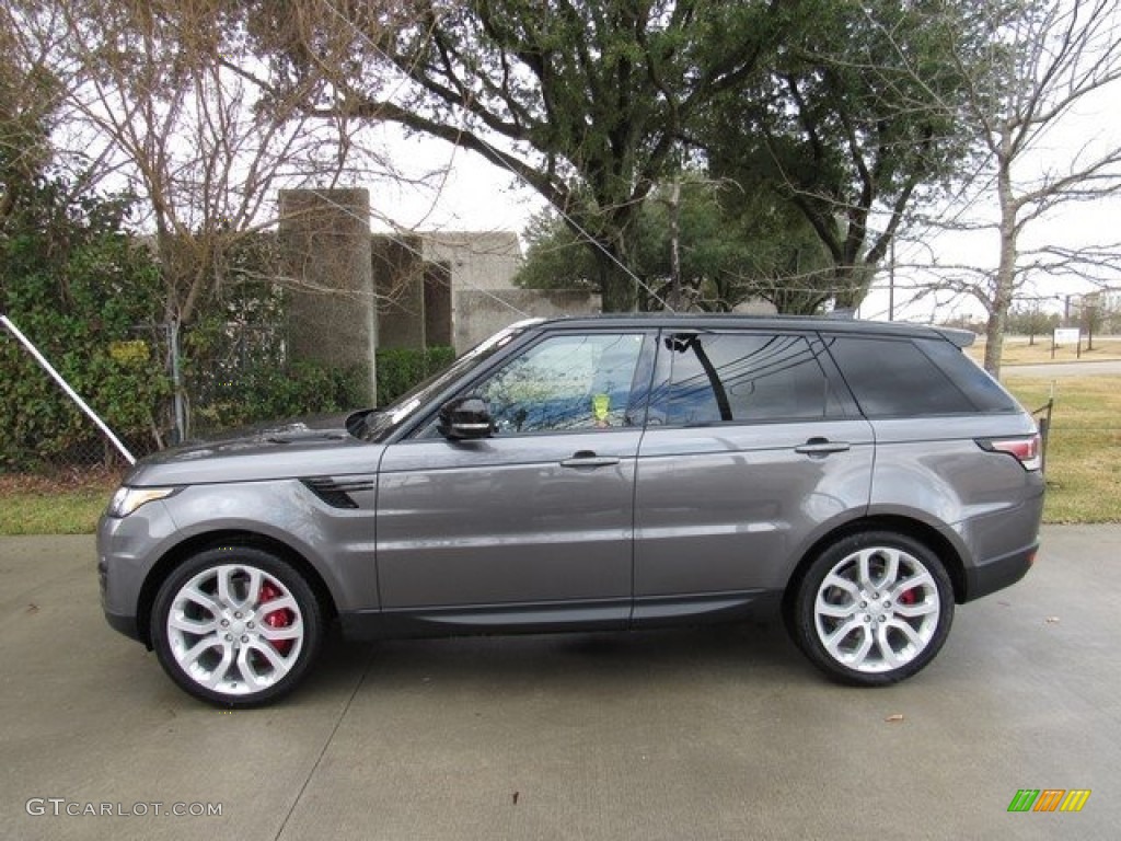 2017 Range Rover Sport Supercharged - Corris Grey / Ebony/Ebony photo #11