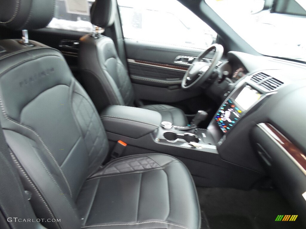 2018 Explorer Platinum 4WD - Shadow Black / Ebony Black photo #4