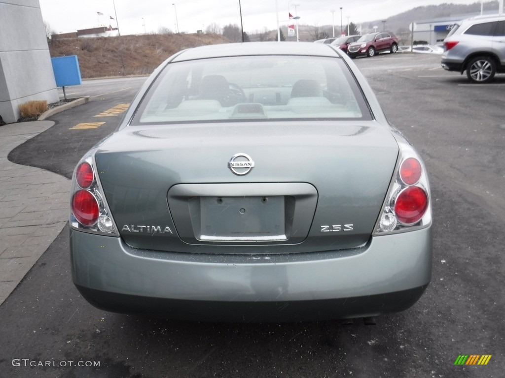 2005 Altima 2.5 S - Mystic Emerald Green / Blond photo #6