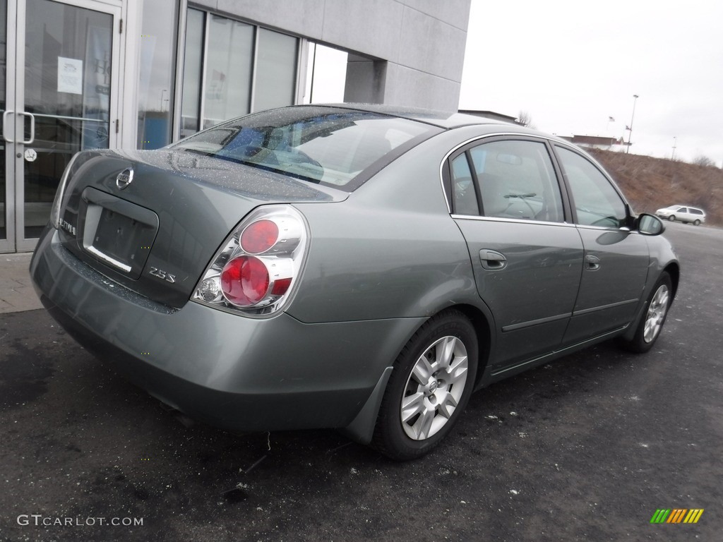 2005 Altima 2.5 S - Mystic Emerald Green / Blond photo #7