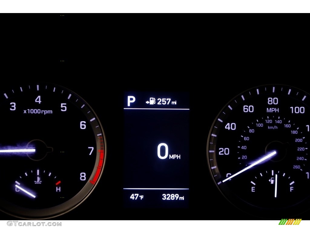 2018 Sonata SEL - Electric Blue / Gray photo #11